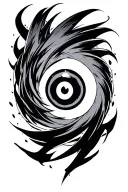 Sasuke Mangekyou Sharingan tattoo design idea