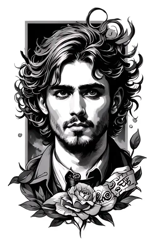 Andrew Huberman tattoo design idea