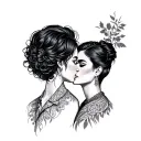 couples tattoo design idea