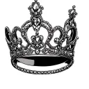 Princess Tiara tattoo design idea