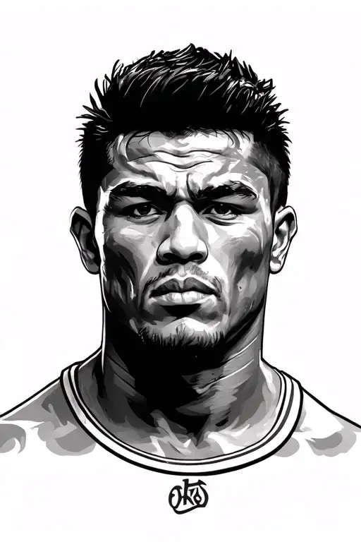 Arturo Gatti tattoo design idea