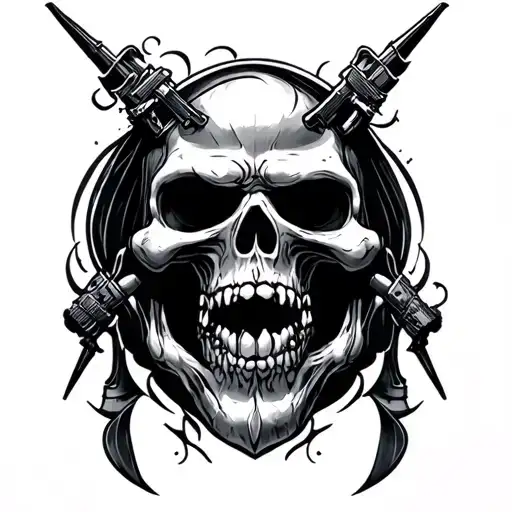 master of puppets  metallica tattoo design idea