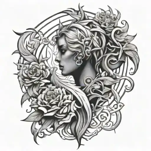 anima tattoo design idea