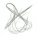 222 numbers tattoo design idea