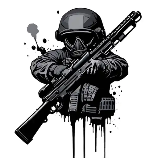 Special Forces tattoo design idea