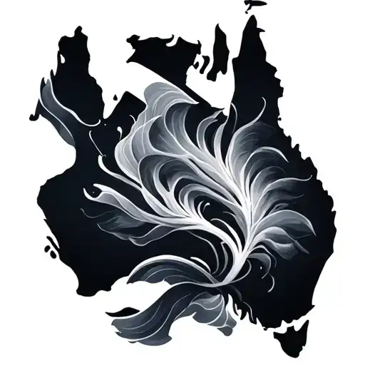 Australia tattoo design idea