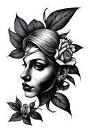 “I always think outside the box and strive to do something different. I’m consistent, patient, and have big dreams tattoo design idea