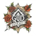 God is greater than highs and lows tattoo design idea