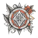 God is greater than highs and lows tattoo design idea