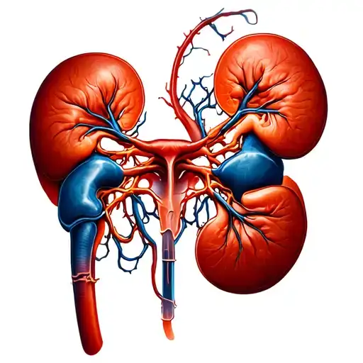 kidney transplant tattoo design idea