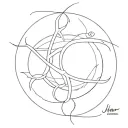 vajra tattoo design idea