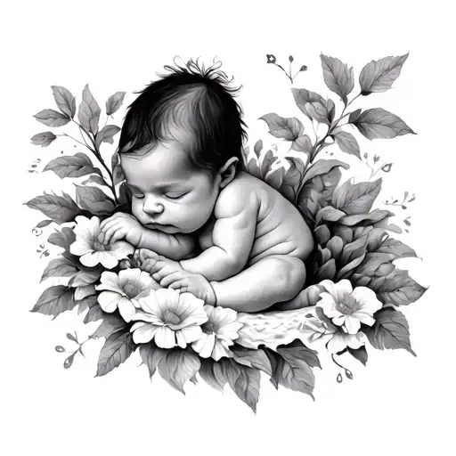 ivory, baby, 8/19, 7:59am, foot tattoo design idea