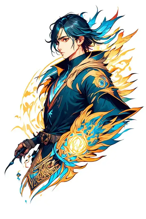 solo leveling tattoo design idea