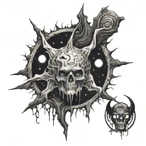 COSMIC HORROR  tattoo design idea