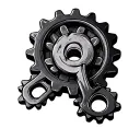 Chain And Sprocket tattoo design idea