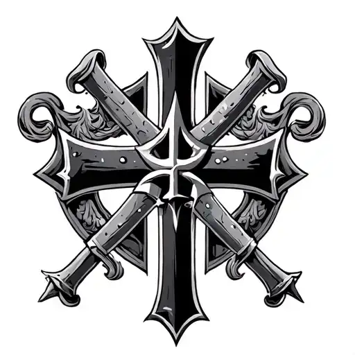 Knights Of Templar tattoo design idea