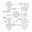 list of 4 memorable dates stacked to represent marriage and children in a super simple style tattoo design idea