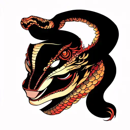 cobra tate tatoo and some omni mask tattoo design idea