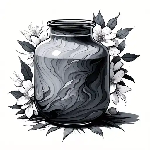 Alabaster Jar tattoo design idea