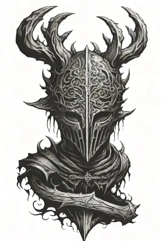 dark souls elden ring bloodborn dark souls logos tattoo design idea