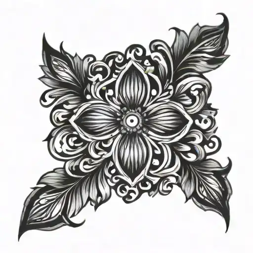 ornament  tattoo design idea