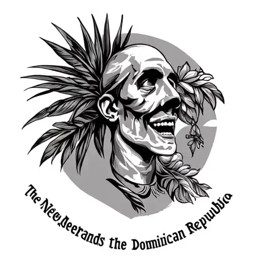 Combine Aruba, The Netherlands and The Dominican Republic into 1  tattoo design idea