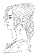 a billie eilish lyric tattoo design idea