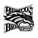 coors light Denver broncos logo in middle tattoo design idea
