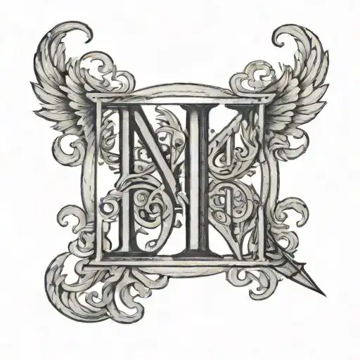 1971 Roman Numerals tattoo design idea