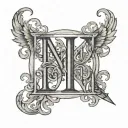 1971 Roman Numerals tattoo design idea