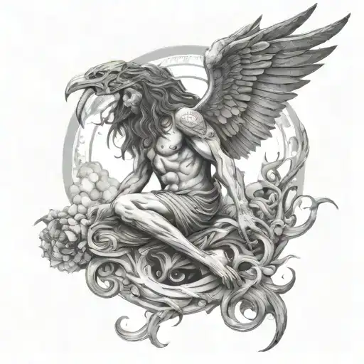 nephilim tattoo design idea