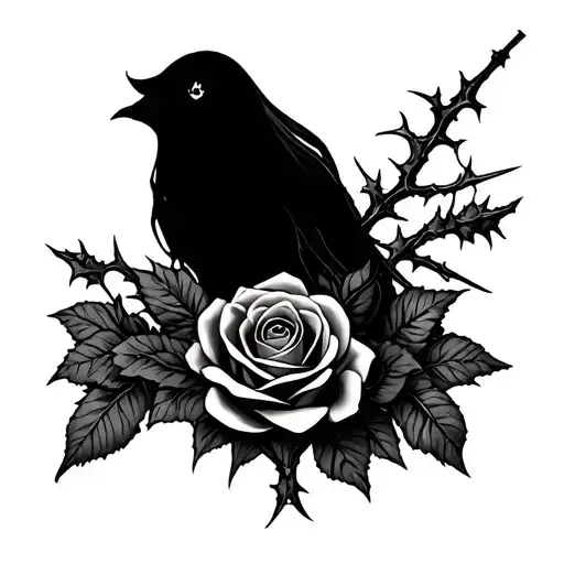 A Court Of Thorns And Roses tattoo design idea