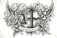 I can do all things through Christ who strengthens me.” Philippians 4:13 tattoo design idea