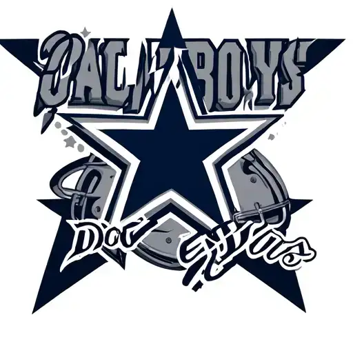 Dallas Cowboys Star tattoo design idea