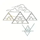 guatemalan pyramids tattoo design idea