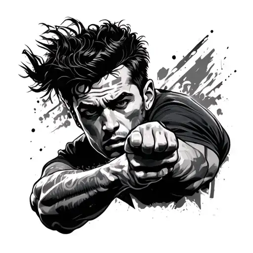 fight club  tattoo design idea