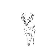 Bambi tattoo design idea