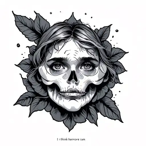 I think therefore I am tattoo design idea