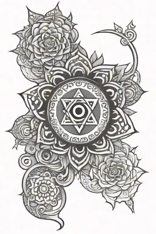 chakra tattoo design idea