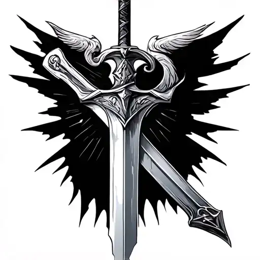 Bible Sword tattoo design idea