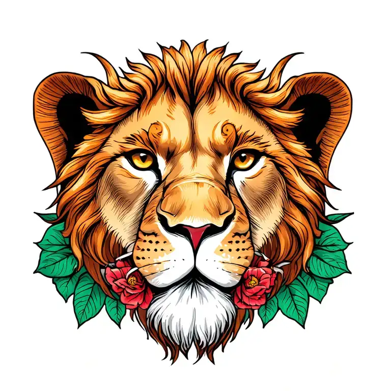 Cancer And Leo tattoo design idea