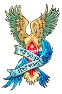 Biblical tattoo design idea