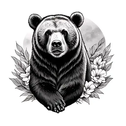 I am a strong mama bear, feeling reborn and strong and empowered but I also want an arm tattoo sleeve that’s classy and  tattoo design idea