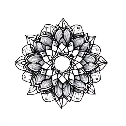Coverup Mini Mandalas tattoo design idea