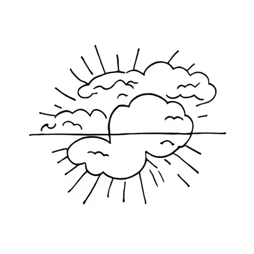And when the night is cloudy there is still a light that shines on me tattoo design idea