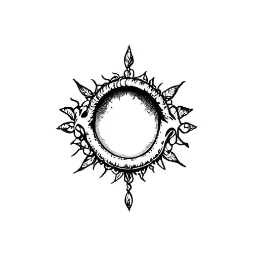 Butthole tattoo design idea