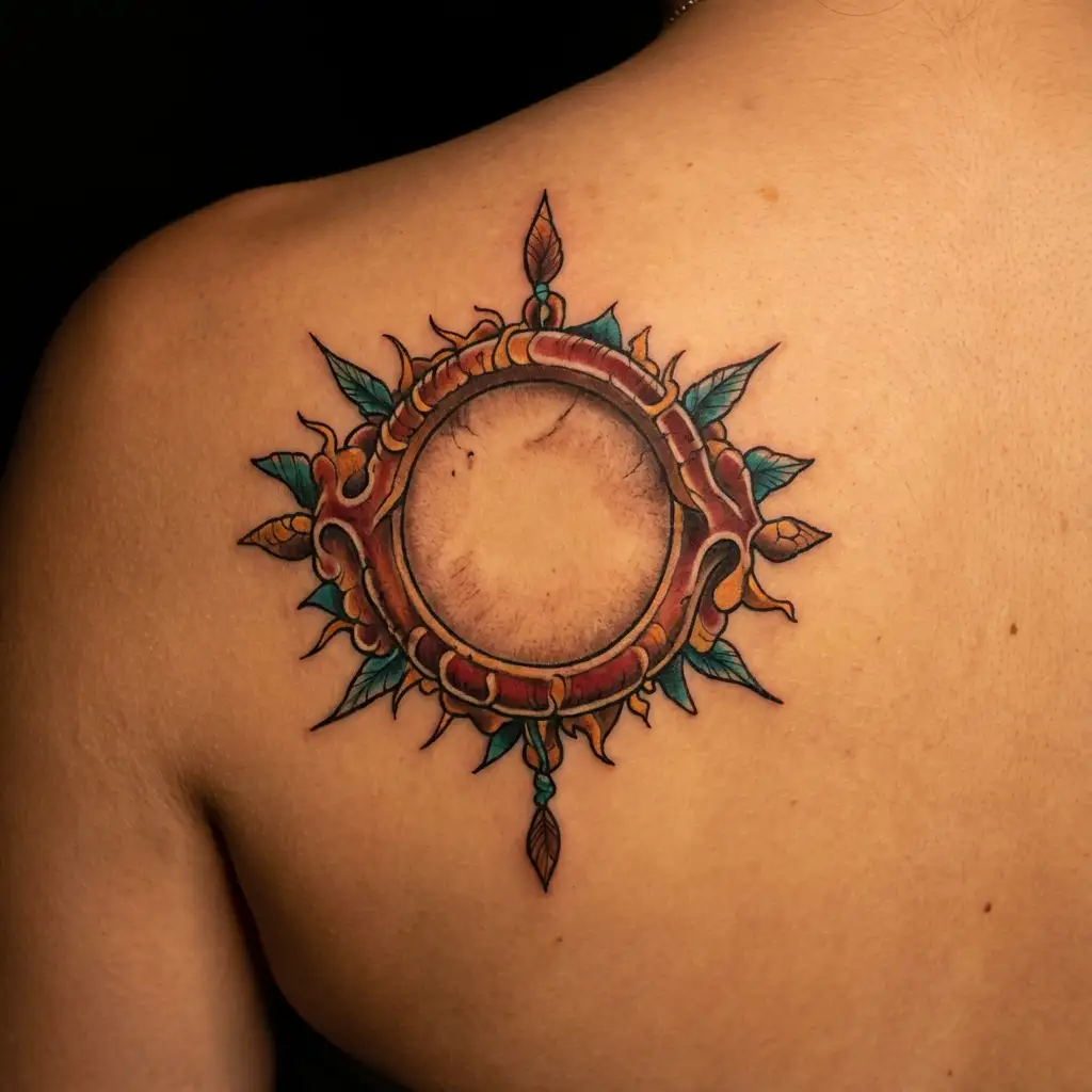 Butthole tattoo design idea