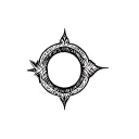 Butthole tattoo design idea