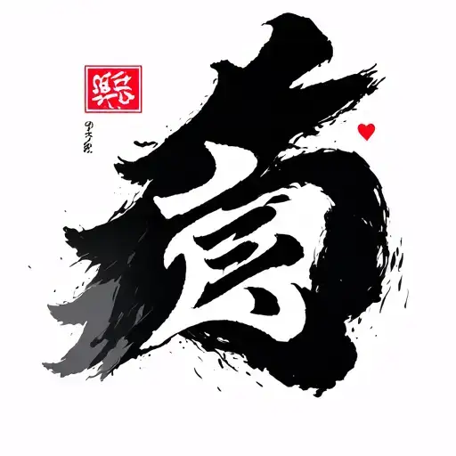 Gaara Love Kanji tattoo design idea