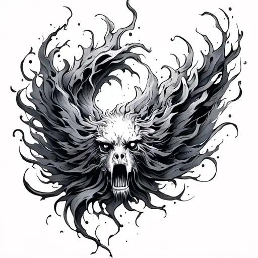 Turbulence tattoo design idea